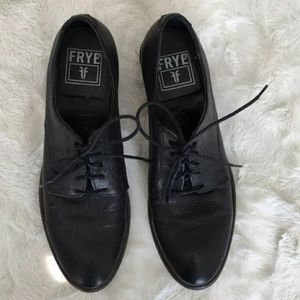 Vintage | Frye | Black Oxfords | 7.5
